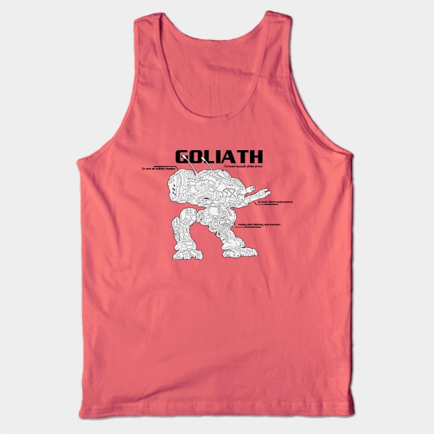 Starcraft 2 Golith (light) Tank Top by Emu Emu Ji